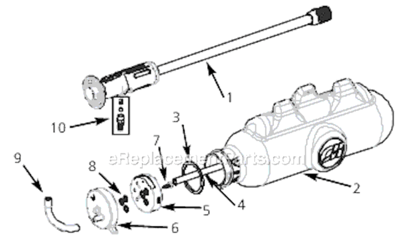 Page A Diagram and Parts List for PW1060  Campbell Hausfeld Pressure Washer